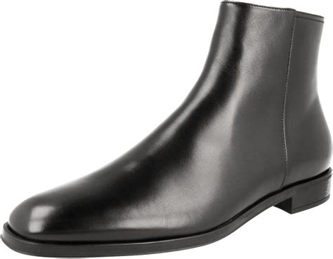 prada half boot|Prada Men's 2TB047 248 F0002 Black Leather Half.